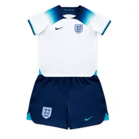 England Hemmakläder Barn VM 2022 Kortärmad (+ Korta byxor)